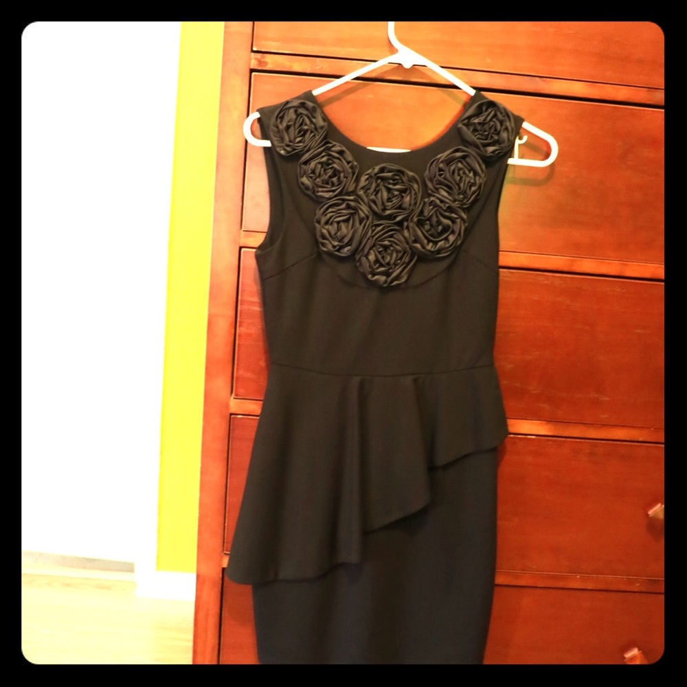 Black cóctel drees